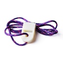 Dominoswiss Magnet mit Polyamidseil violett