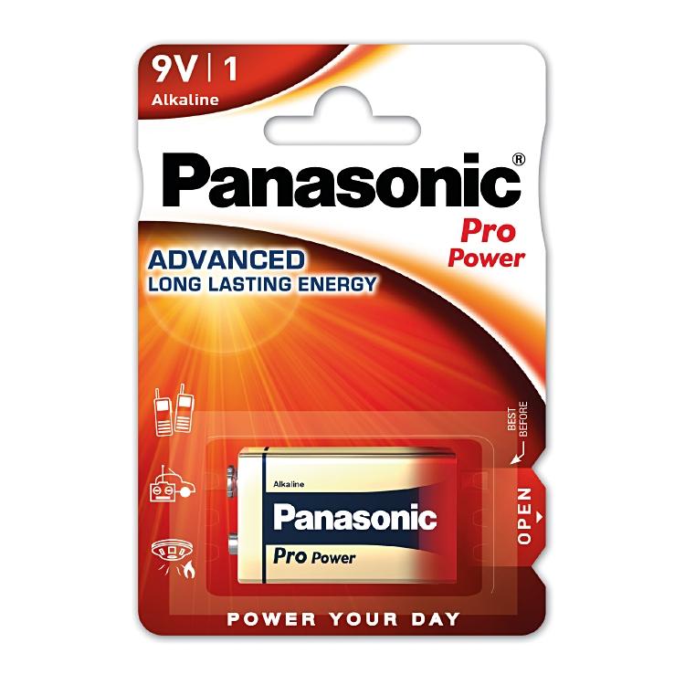 Batterie Alkaline 9V 1er Packung (Markenqualität)