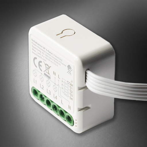 [FMS4C052-A] KnockautX Schaltaktor UP 4-Kanal