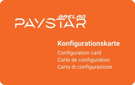 [PCLAKON] PAYSTAR Classic Konfigurationskarte