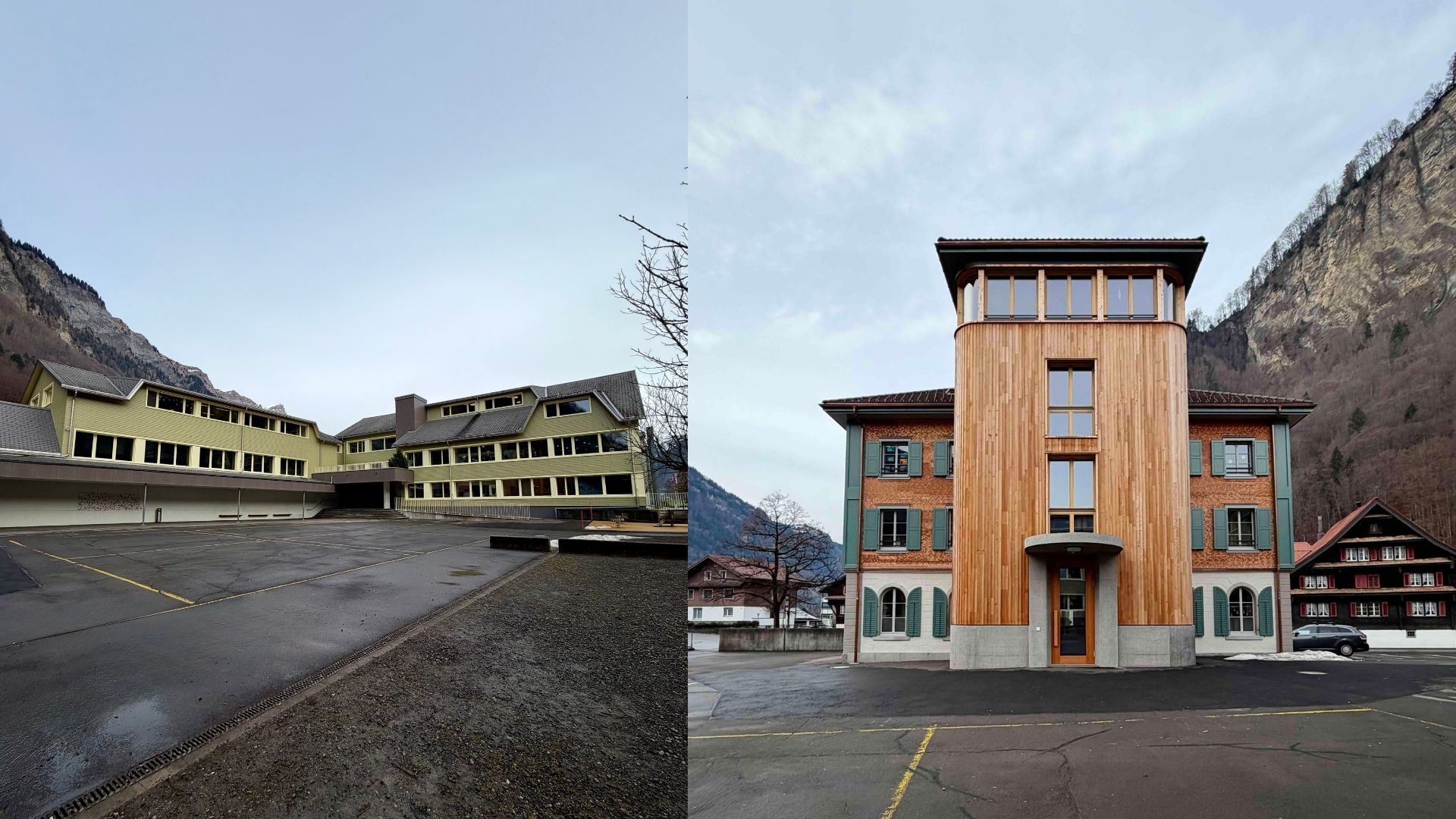 Schulhaus Muota und Wil