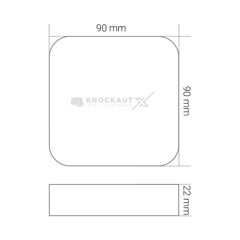 KnockautX Sturzsensor Fall Guard Professional