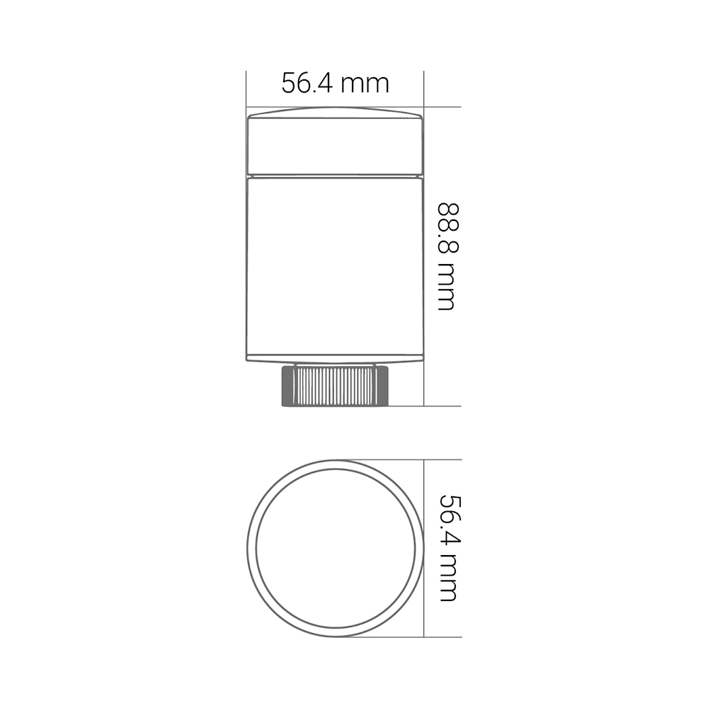 KnockautX Heizkörper-Thermostat Smart Home Gebäudeautomation Brelag Schweiz AG Raumthermostat Energiemanagement Energie Heizkosten Sparen App Steuerung