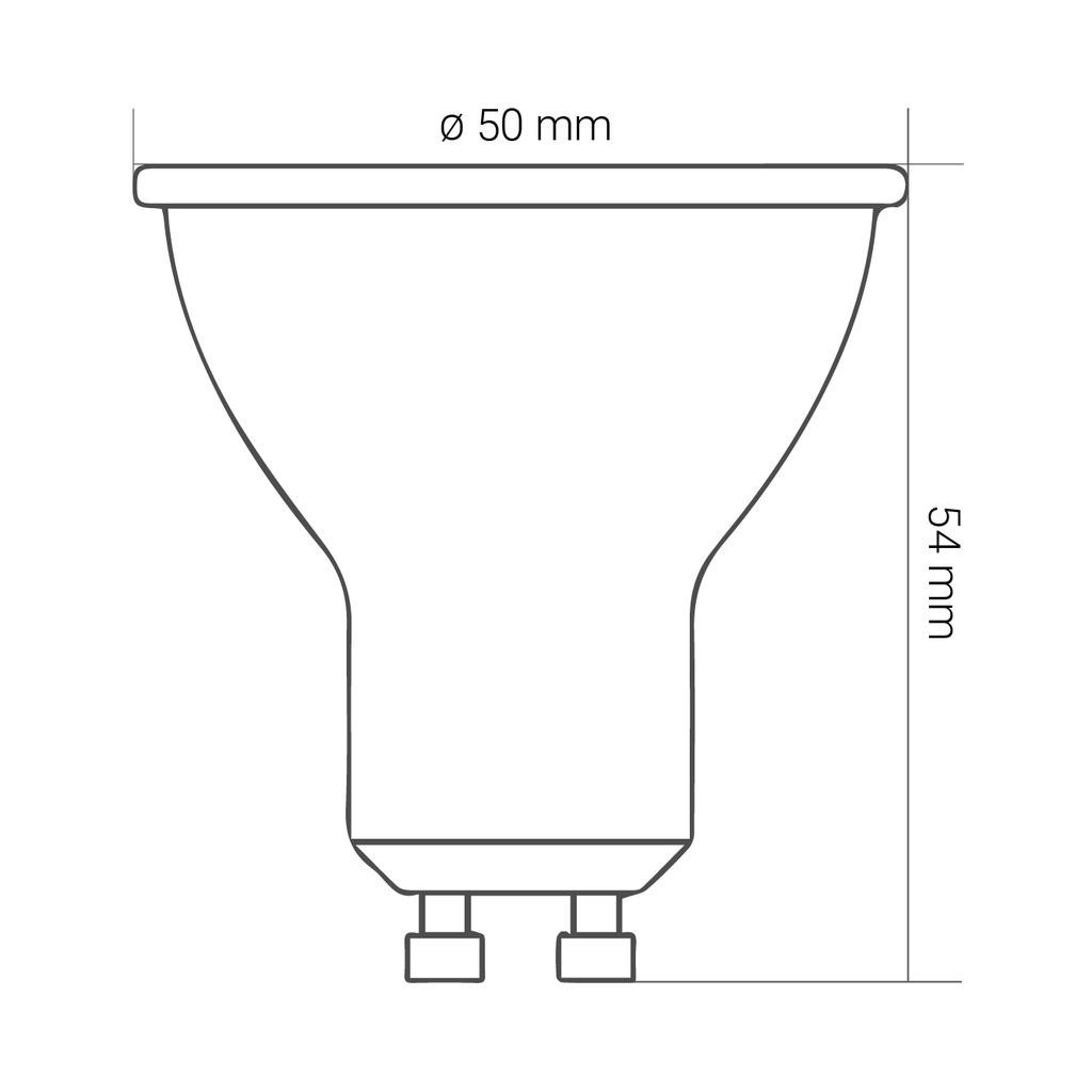 Brelag Schweiz AG KnockautX LED White & Full Color GU10 4.8W Smart Home Gebäudeautomation Lichtsystem Voll Farbe Kaltlicht Warmlicht App Steuerung