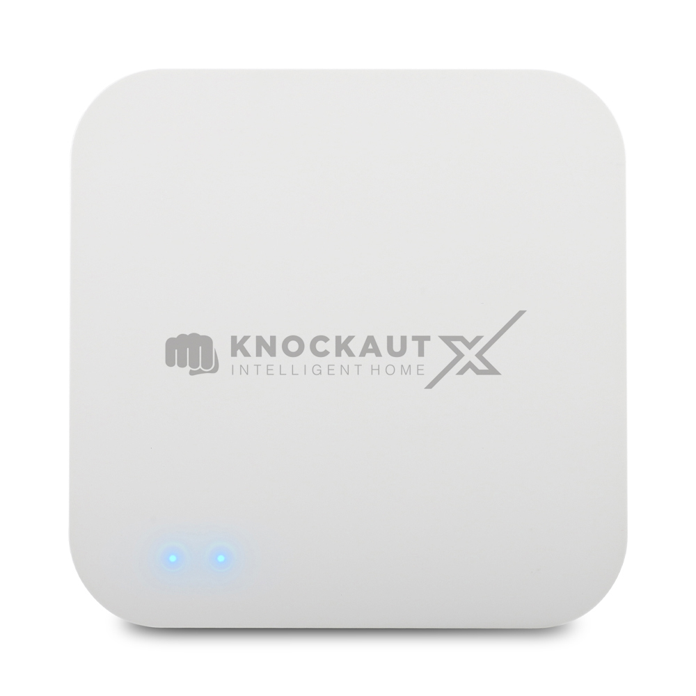 KnockautX Master Gateway TWO (LAN/WLAN) Smart Home Funksteuerung Gebäudeautomation App Steuerung Brelag Schweiz AG Bridge Zentrale