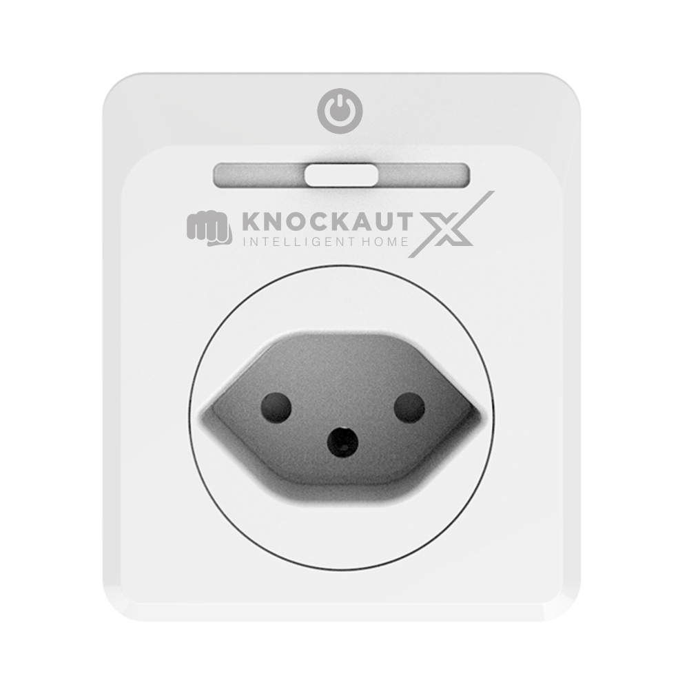 KnockautX Schalt-Mess-Steckdose Smart Home Strom Messen App Steuerung Geräte Gebäudeautomation Funk Brelag Schweiz AG