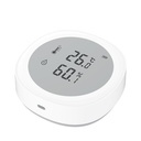 KnockautX Temperatur-/Feuchtigkeitssensor LCD Display Smart Home Gebäudeautomation App Steuerung Luftqualität Heizung Lüftung Funk Batterie Kabellos Plug and Play