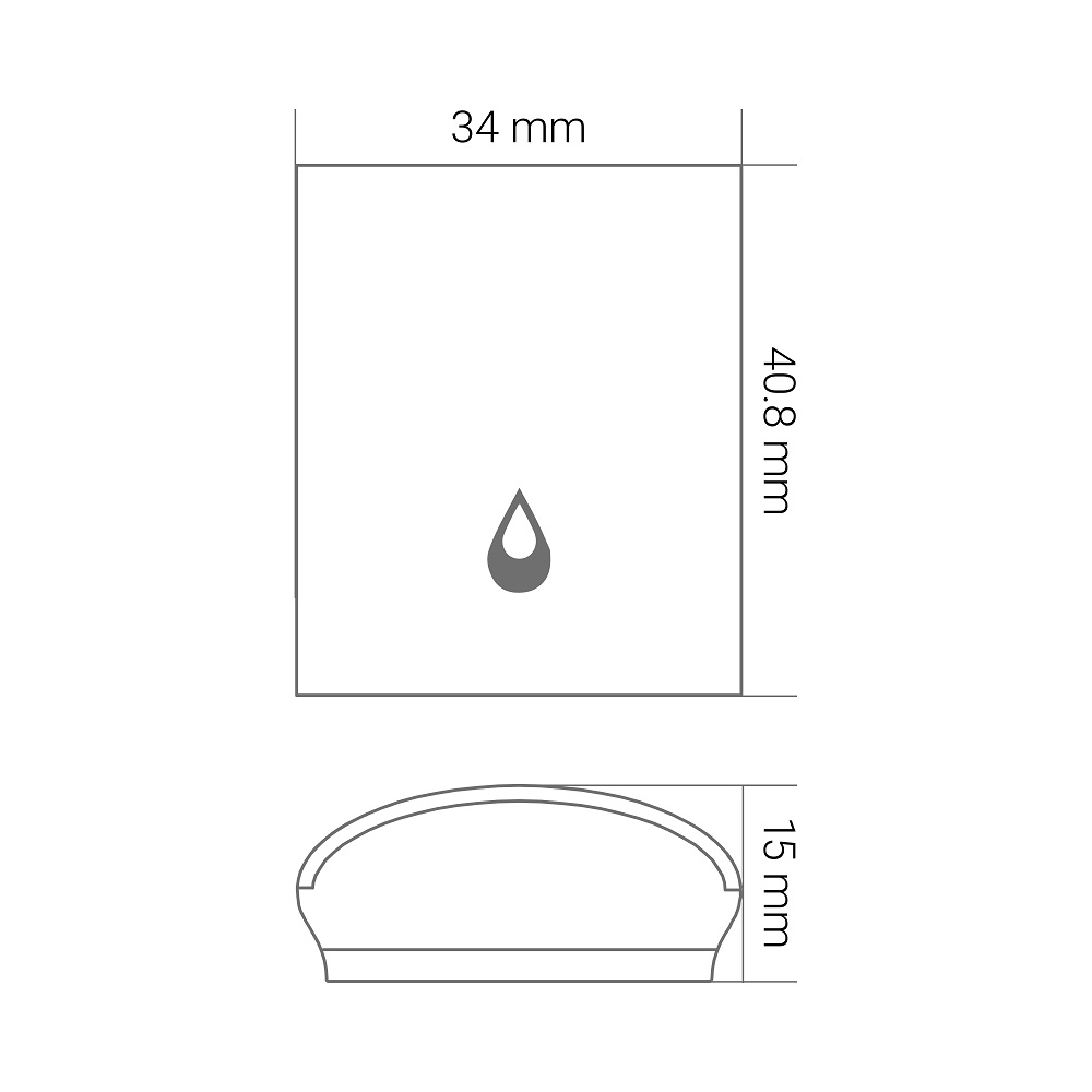 KnockautX Wassersensor Wassermelder Smart Home Feuchtigkeits-Sensor Gebäudeautomation Brelag Schweiz AG Sicherheitssensor Wasseraustritt Kabellos Batterie keine Verdrahtung App Steuerung