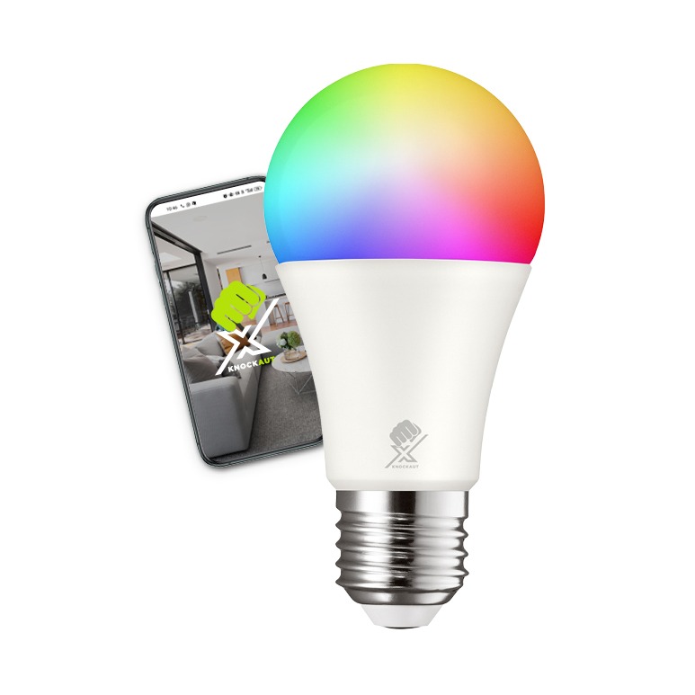 KnockautX Bundle Smartes Licht Smart Home Beleuchtung Automation App Steuerung Philips Hue Bewegungsmelder IoT Gerät Plug and Play Kabellos Drahlos Szenen Dimmen Farbe RGB Weisslicht
