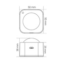 KnockautX Bewegungs-/Luxsensor PIR