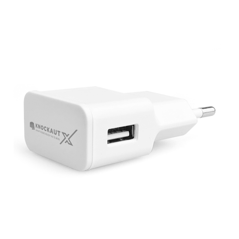 KnockautX USB-Netzteil Sideslot Typ A 5V 0B_040_Brelag Schweiz AG_KnockautX_SB Netzteil Sideslotl_Smart Home KnockautX USB-Netzteil Typ A Brelag Schweiz AG Smart