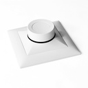 KnockautX Funk-Drehdimmer weiss-schwarz Smart Home Gebäudeautomation Brelag Schweiz AG App Steuerung Licht Beleuchtung