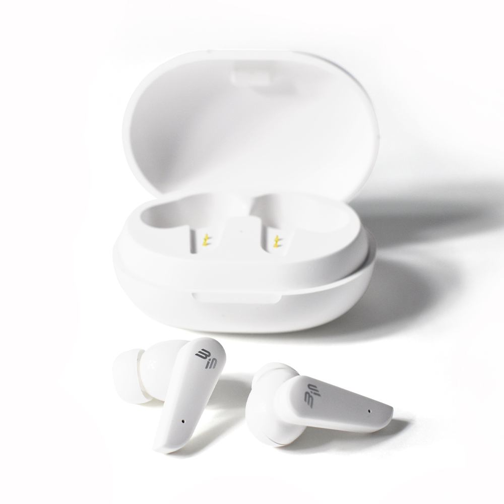 B-in | Sound Clips | Bluetooth Kopfhörer | True Wireless In-Ears | Snow White