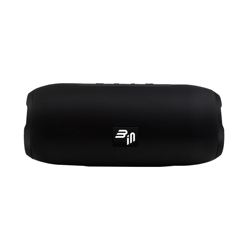 B-in | Bass Trunk Black | Wireless Speaker mit Spritzwasserschutz | Schwarz