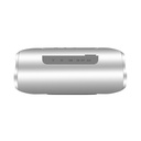 B-in | Bass Trunk Silver | Wireless Speaker mit Spritzwasserschutz | Silber