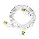 KnockautX Netzwerkkabel Kat.7 RJ45 Flach 1.5m