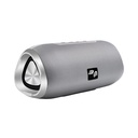 B-in | Bass Trunk Silver | Wireless Speaker mit Spritzwasserschutz | Silber