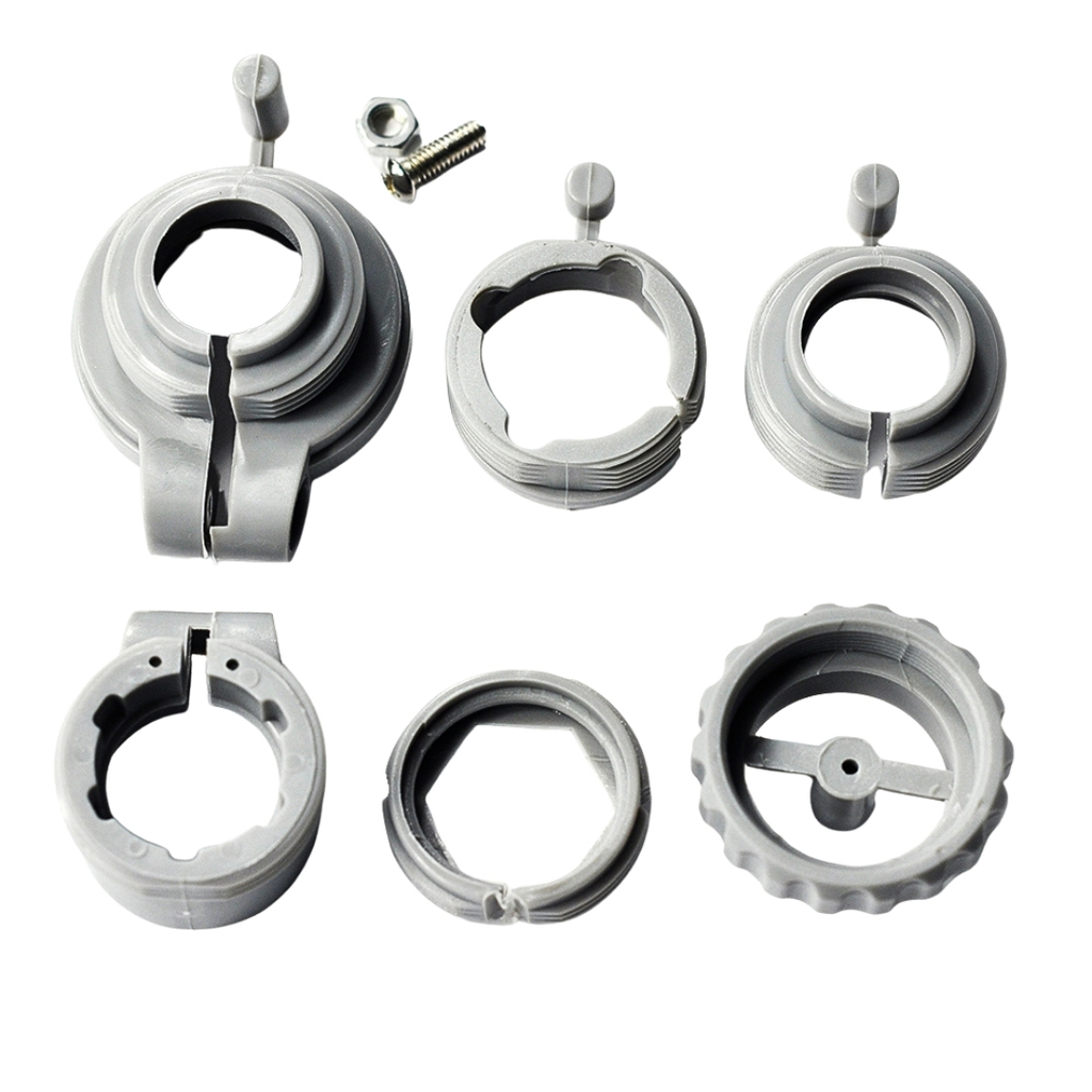 KnockautX Ventiladapter-Set Heizkörperthermostat 6-teilig