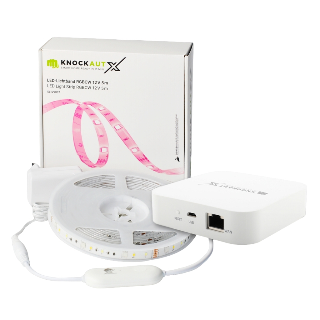KnockautX Welcome Package LED-Lichtband