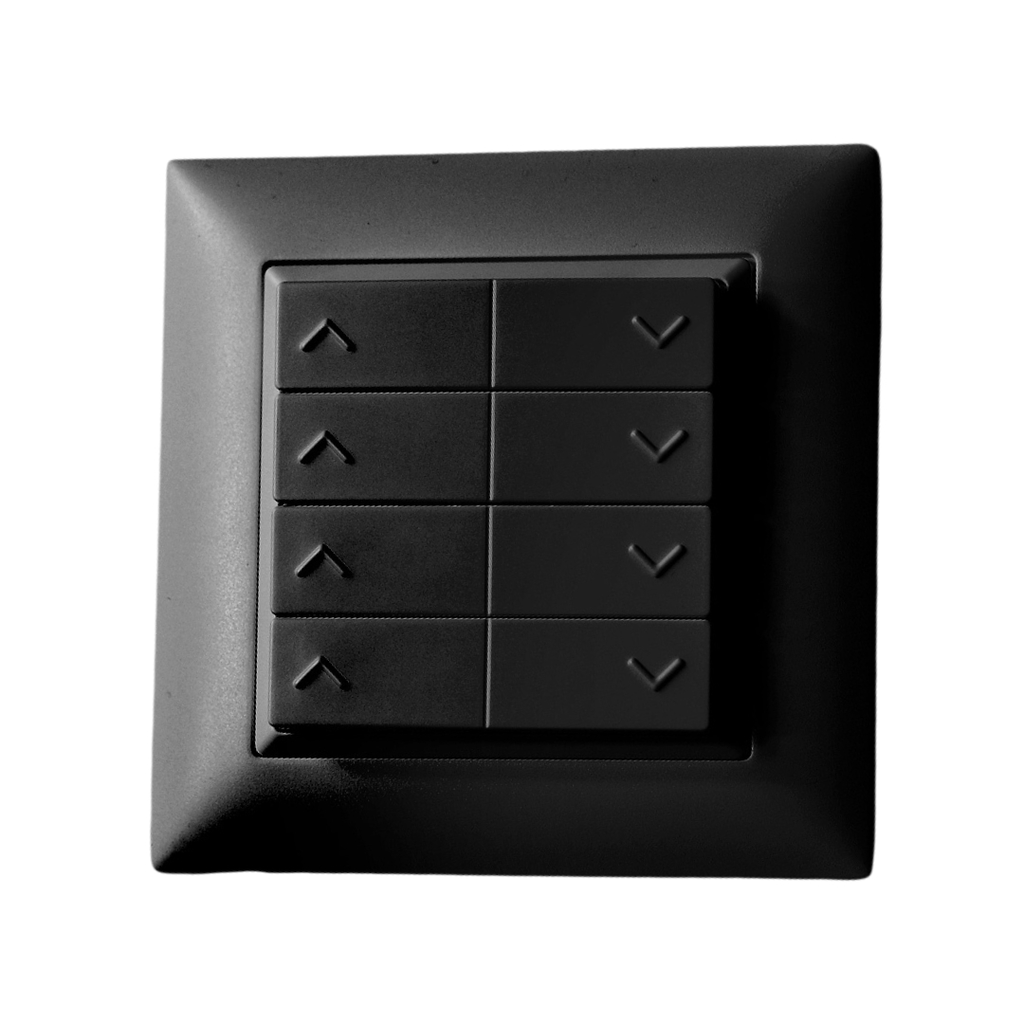 Dominoswiss MaxFlex Funktaster M8B Typ 46 mit Relief-Pfeil AUF/AB