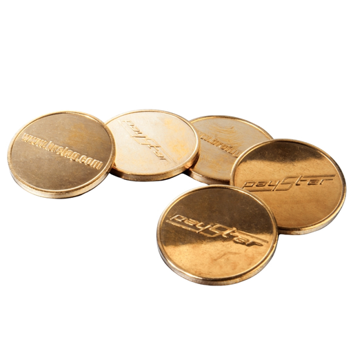 [50332] Paystar Jeton Messing goldfarbig