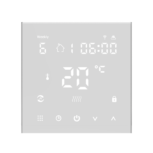 [WTFHA025] ​​​​​​​​​​​​KnockautX Wandthermostat für Bodenheizungs-Stellantrieb